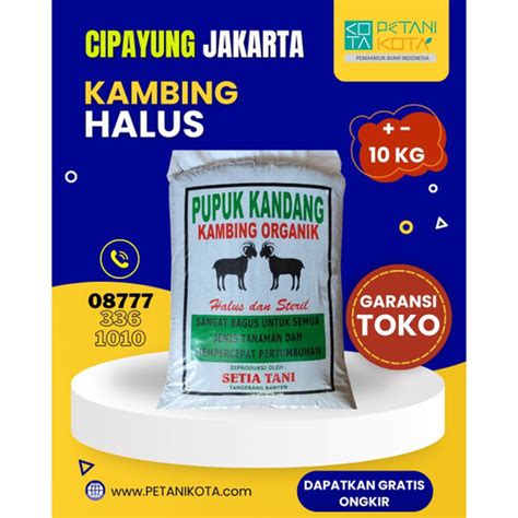 Jual Pupuk Kandang Kambing Organik Halus Siap Pakai Murni Fermentas