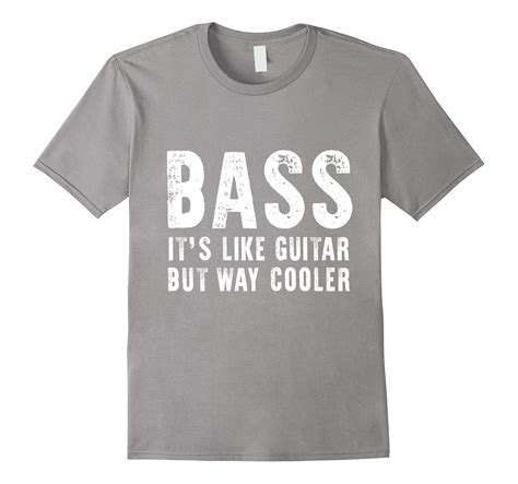 Funny Acoustic Bass Guitar Effects Graphic T Shirt 4lvs