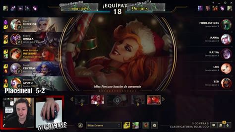 League Of Legends Posicionamiento Temporada Parte Youtube