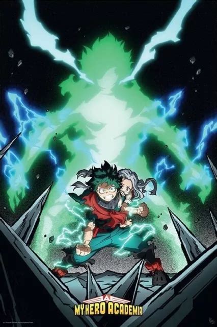 My Hero Academia Poster Eri And Izuku Maxi X Cm Picclick Uk