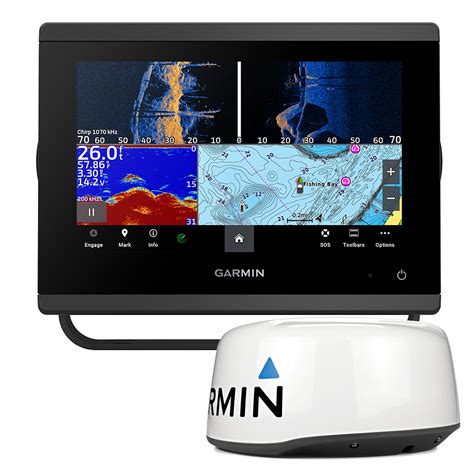 Garmin GPSMAP 743xsv Combo GPS Fishfinder GN W GMR 18HD