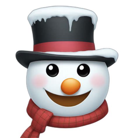 Sad Snowman Ai Emoji Generator