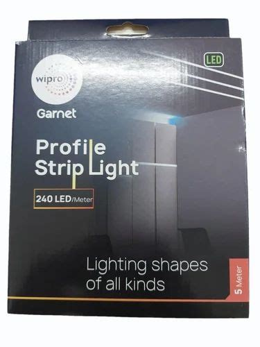 Plastic Wipro Garnet P Led Strip Light Corded Electric At Rs