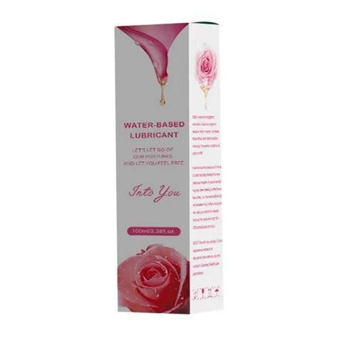 Water Based Strawberry Flavor Vaginal Lubricant Gel Sex Products Lubrication Warm Or Cool