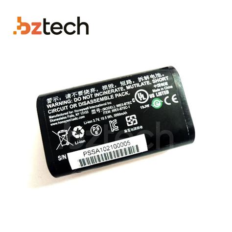 Bateria Honeywell Para Coletor Dolphin 99EX E 99GX HHP 5000mAh Bz