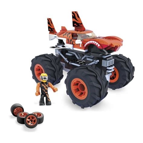 MEGA HOT WHEELS MONSTER TRUCKS TIGER SHARK MANUAL DE INSTRUCCIONES Descargar En PDF ManualsLib