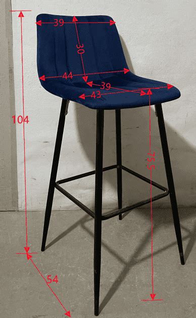 Tuscana Navy Blue Bar Stool Barstool Ie