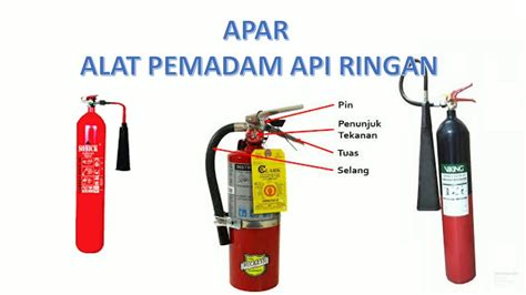 Jenis Apar Dan Fungsinya