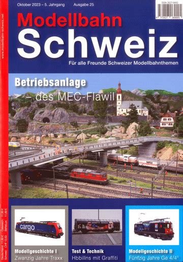 Pirovino Modellbau Atelier Modellbahn Schweiz Ordentliches Heft Nr 25