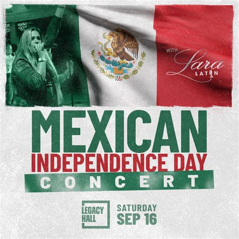 Mexican Independence Day with Lara Latin | Legacy Hall