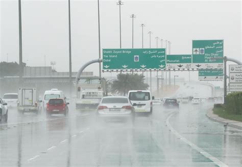 Uae Weather More Rain Expected In Dubai Abu Dhabi And Fujairah