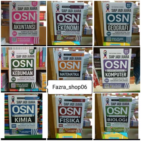 Jual Best Seller Siap Jadi Juara Osn Olimpiade Sains Nasional Sma