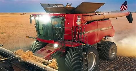 Welker Farms Transforms Case 8230 Combine Into Beastbine