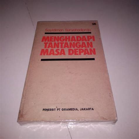 Jual Buku Menghadapi Tantangan Masa Depan Karangan Sayidiman Shopee