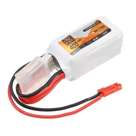 Zop Power Rechargeable Lipo Battery Jst Plug Connector V Mah C