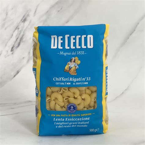 De Cecco Chifferi Rigati Nr Macaroni X G Food Republic