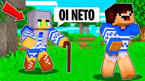 Trollei Meu Amigo Virando A V Dele No Minecraft Youtube