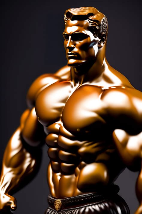 Lexica Bronze Sculpture Of Bodybuilder Markus R Hl