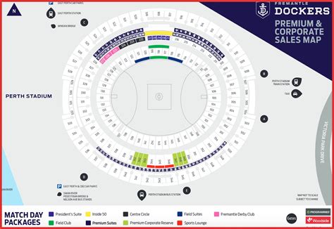 Optus Stadium Seating Plan