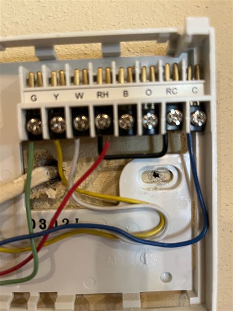 Trying To Install A Honeywell Home T5 Programmable Thermostat And It Isn’t Turning In The