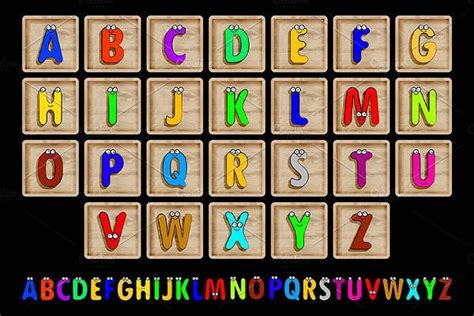 9 Printable Block Letters Psd Eps