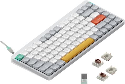 Nuphy Air V Qmk Via Mechanical Keyboard Low Profile Wireless