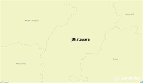 Where is Bhatapara, India? / Bhatapara, Chhattisgarh Map - WorldAtlas.com