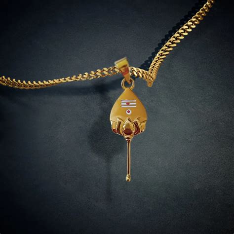 Murugan Vel Pendant Gold Traditional Elegance By Yeloo