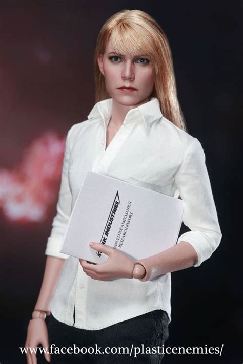 Iron Man Pepper Potts And Mark Ix Mark Deluxe Set Action Figure Hot Toys