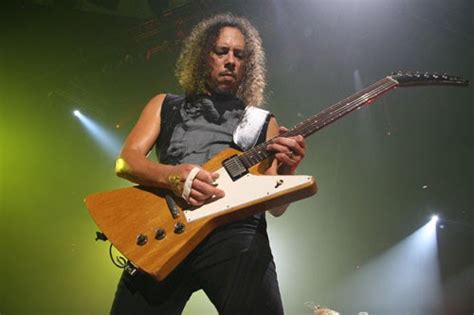 For Guitaristby Guitarist Kirk Hammett With An Explorer