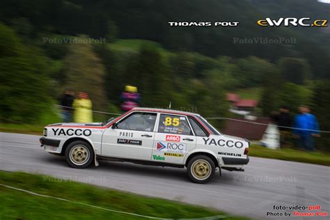 Eckl Volker Höller Ben Audi 80 Quattro Austrian Rallye Legends 2023