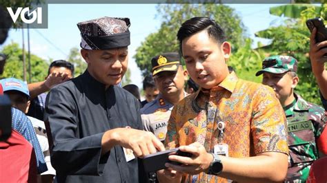 Ganjar Pranowo Dan Bupati Dico Ganinduto Evaluasi Perbaikan Jalan Di