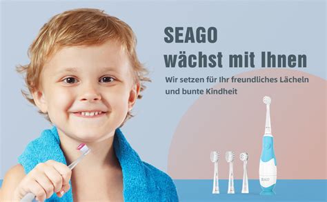 Seago Elektrische Zahnb Rste Kinder Jahren Schallzahnb Rste Mit