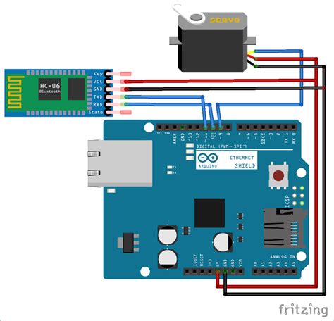 Servo Motor Arduino Circuit Diagram Arduino Servo Motor Sche