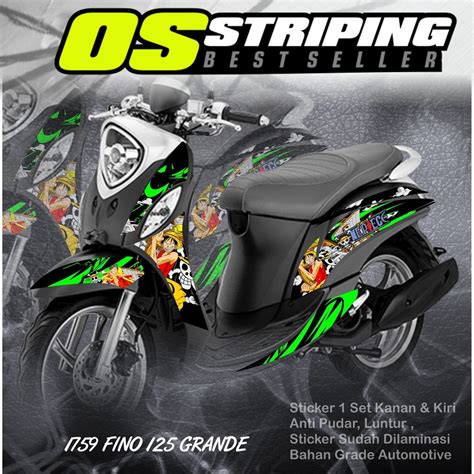 Jual Sticker Striping Motor Yamaha Fino Grande List Variasi