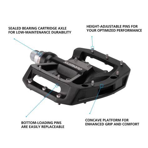 Shimano Pd Gr Platform Pedals Aluminium With Pins Buy Online