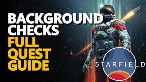 Background Checks Starfield YouTube