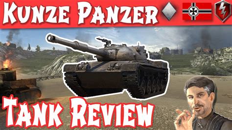 Kunze Panzer WOT Blitz Full Tank Review Tier 7 German Light