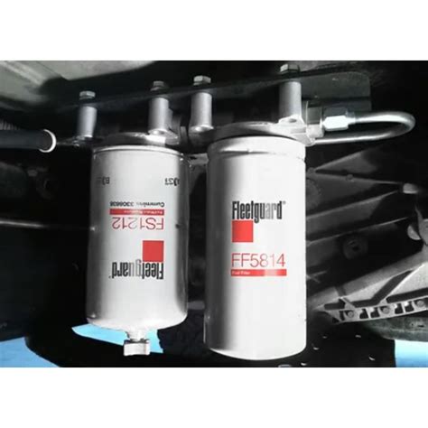 03 12 Dodge 5 9 6 7l Cummins Dual Fleetguard Fuel Filter Kit Buy 0312fltdfkit Pure Diesel Power