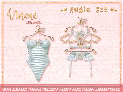 Second Life Marketplace Vincue Angie Set Mint