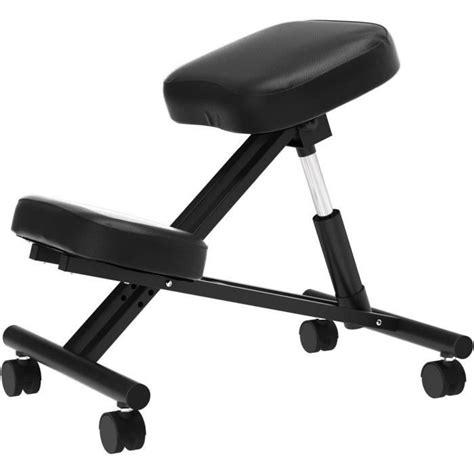 Tabouret Genoux Ergonomique Siège Assis À Genoux Réglable Chaise Avec