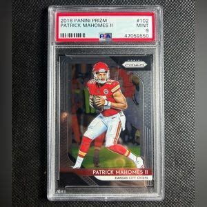 Panini Prizm Patrick Mahomes Ii Psa Mint Gem