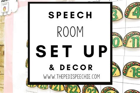 10 Functional Speech Room Decor Ideas Quick Setup The Pedi Speechie