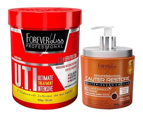 Forever Liss Cauter Restore Máscara Uti Reconstrutora 950g