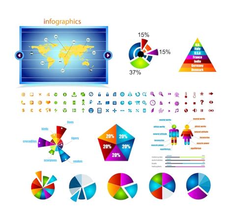 Premium Vector Infographic Element Set