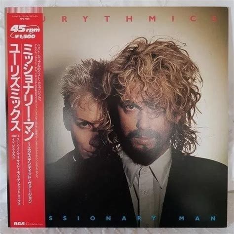 Eurythmics Missionary Man Vinilo Japonés Obi Maxi Single [u