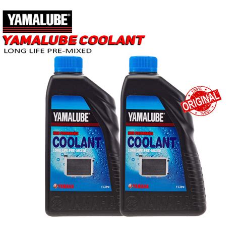 Yamalube Coolant Original Liter Pre Mixed Long Life Lazada