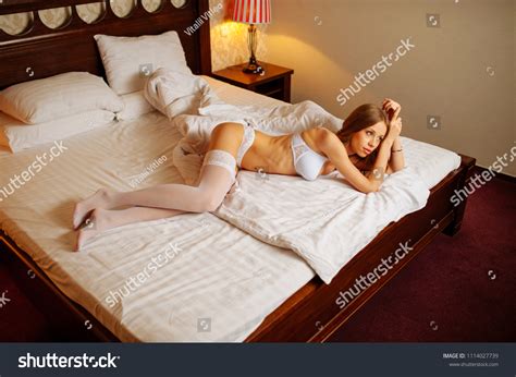 Sexy Fashionable Brunette Model Girl Long Stock Photo Shutterstock