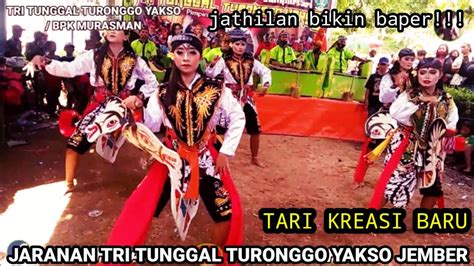 Jathilan Bikin Baper TARI KREASI BARU JARANAN TRI TUNGGAL TURONGGO