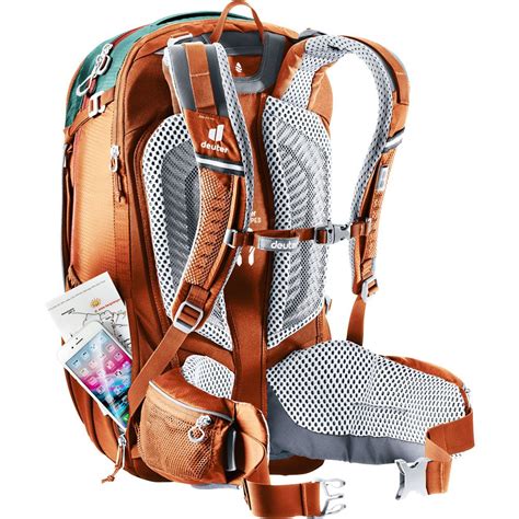 deuter - Trans Alpine Pro 28l Bike Rucksack deepsea chestnut kaufen im ...